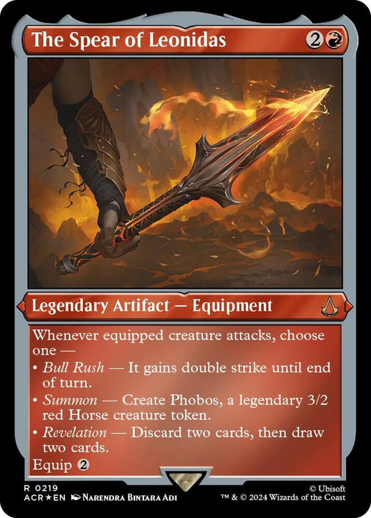 The Spear of Leonidas (Foil Etched) - Universes Beyond: Assassin's Creed (ACR)