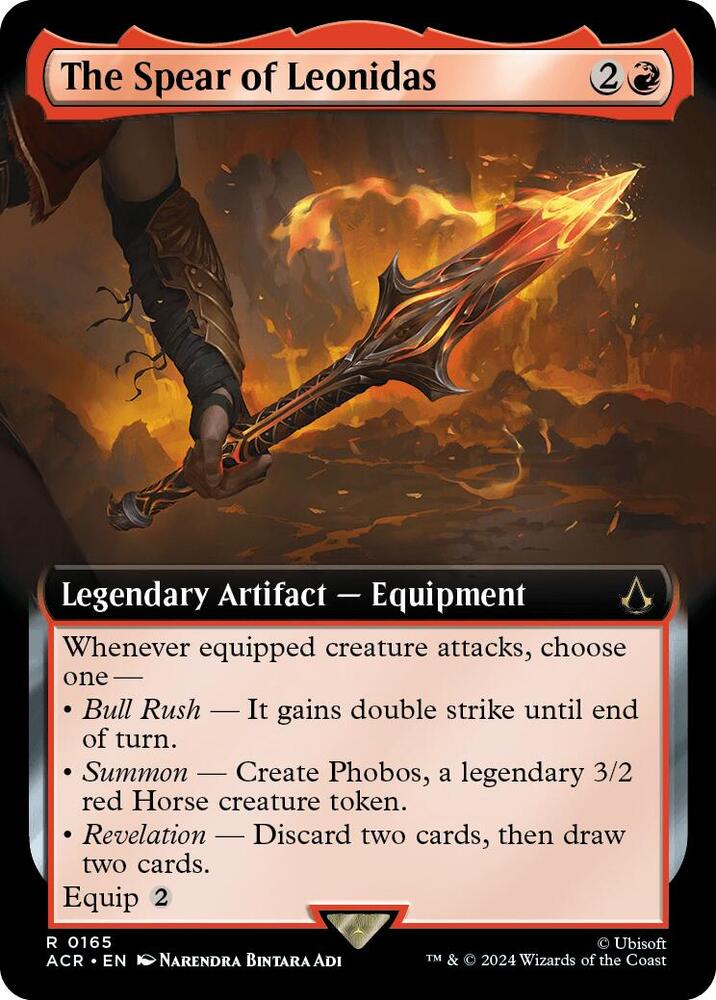 The Spear of Leonidas (Extended Art) - Universes Beyond: Assassin's Creed (ACR)