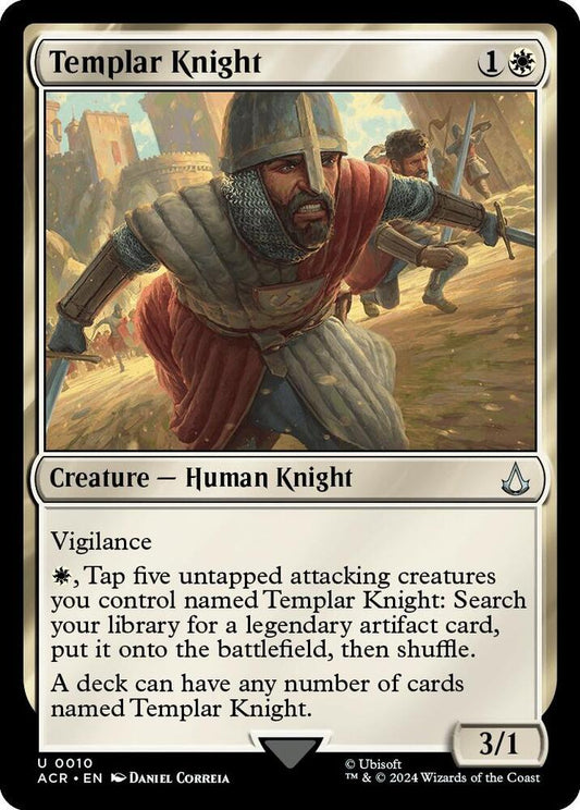 Templar Knight - Universes Beyond: Assassin's Creed (ACR) Universes Beyond: Assassin's Creed