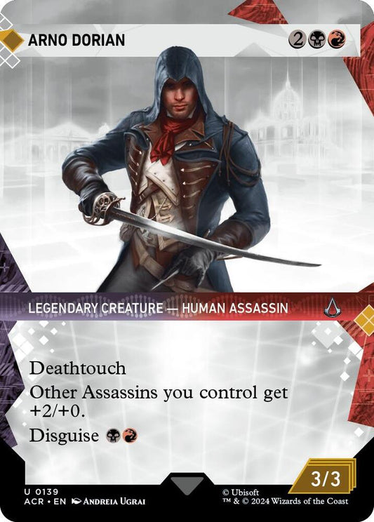 Arno Dorian (Showcase) - Universes Beyond: Assassin's Creed (ACR) Universes Beyond: Assassin's Creed