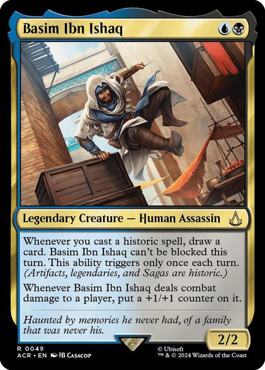 Basim Ibn Ishaq - Universes Beyond: Assassin's Creed (ACR) Universes Beyond: Assassin's Creed