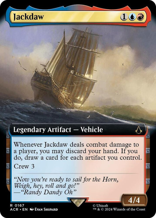 Jackdaw (Extended Art) - Universes Beyond: Assassin's Creed (ACR)