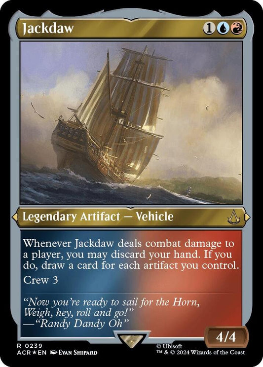 Jackdaw (Foil Etched) - Universes Beyond: Assassin's Creed (ACR)