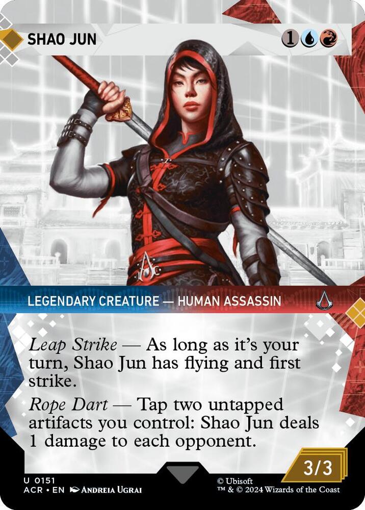 Shao Jun (Showcase) - Universes Beyond: Assassin's Creed (ACR) Universes Beyond: Assassin's Creed