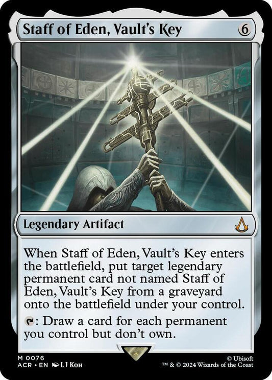 Staff of Eden, Vault's Key - Universes Beyond: Assassin's Creed (ACR)