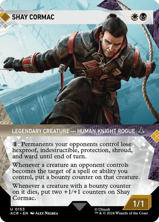 Shay Cormac (Showcase) - Universes Beyond: Assassin's Creed (ACR) Universes Beyond: Assassin's Creed *Holo*