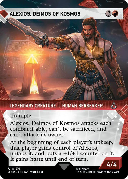 Alexios, Deimos of Kosmos (Showcase) - Universes Beyond: Assassin's Creed (ACR) Universes Beyond: Assassin's Creed