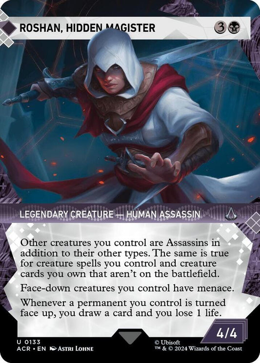Roshan, Hidden Magister (Showcase) - Universes Beyond: Assassin's Creed (ACR) Universes Beyond: Assassin's Creed