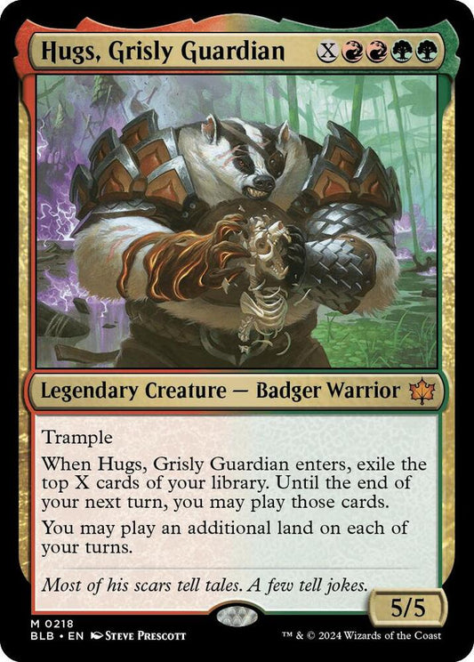 Hugs, Grisly Guardian - Bloomburrow (BLB)