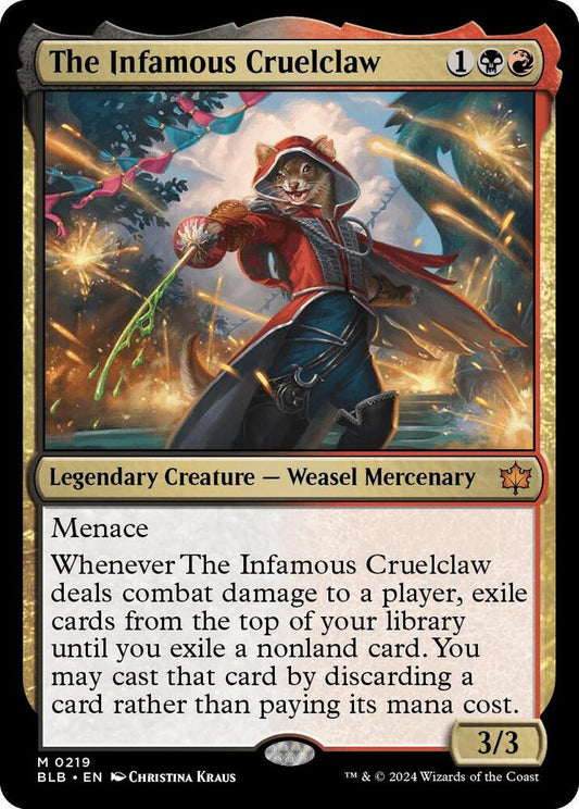 The Infamous Cruelclaw - Bloomburrow (BLB)