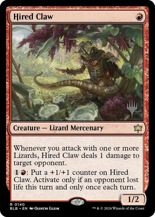 Hired Claw - Promo Pack: Bloomburrow (PPBLB) Promo Pack: Bloomburrow