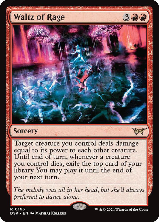 Waltz of Rage - Duskmourn: House of Horror (DSK)