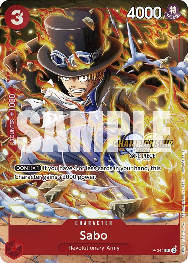 Sabo (CS 2024 Event Pack) - One Piece Promotion Cards (OP-PR) One Piece Promotion Cards