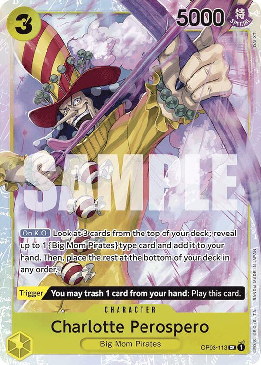 Charlotte Perospero (Reprint) - Premium Booster -The Best- (PRB-01) Premium Booster -The Best-