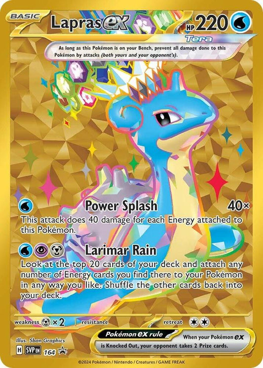 Lapras ex - 164 - SV: Scarlet & Violet Promo Cards (SVP) SV: Scarlet & Violet Promo Cards
