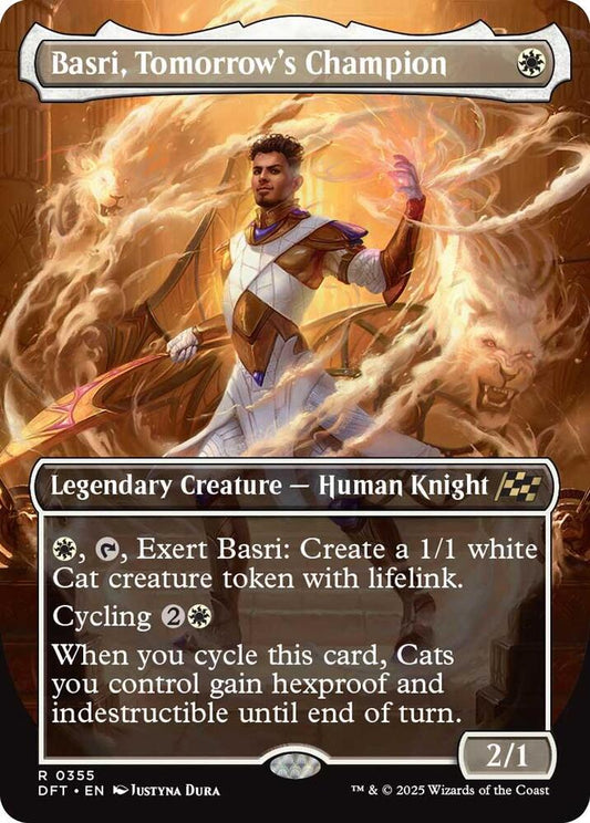 Basri, Tomorrow's Champion (Borderless) - Aetherdrift (DFT)