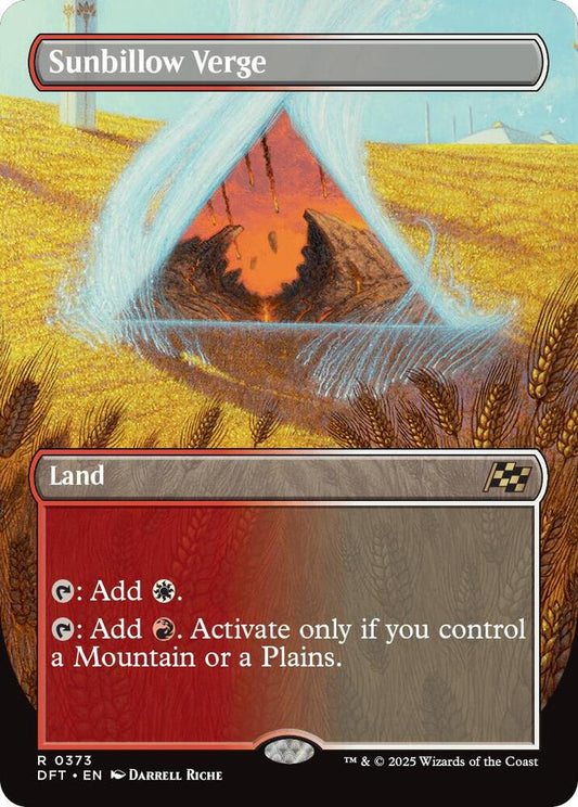 Sunbillow Verge (Borderless) - Aetherdrift (DFT)