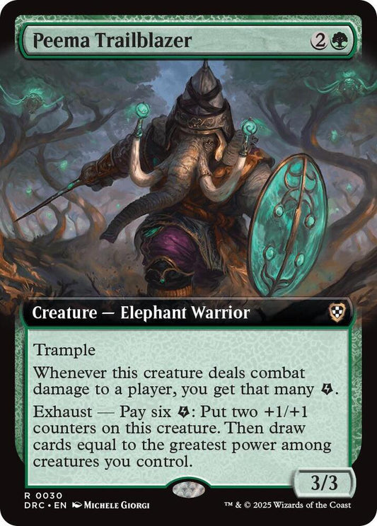 Peema Trailblazer (Extended Art) - Commander: Aetherdrift (DRC)