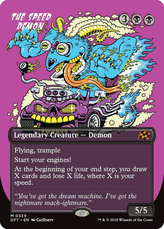 The Speed Demon (Borderless) - Aetherdrift (DFT) Aetherdrift