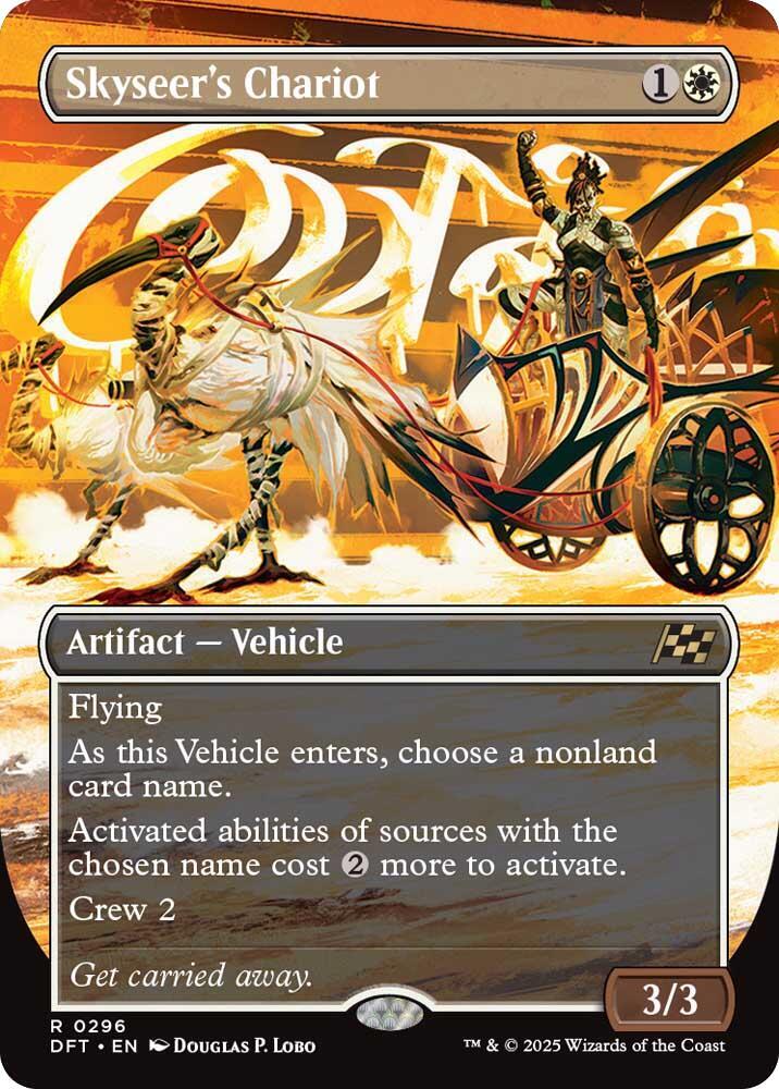 Skyseer's Chariot (Borderless) - Aetherdrift (DFT)