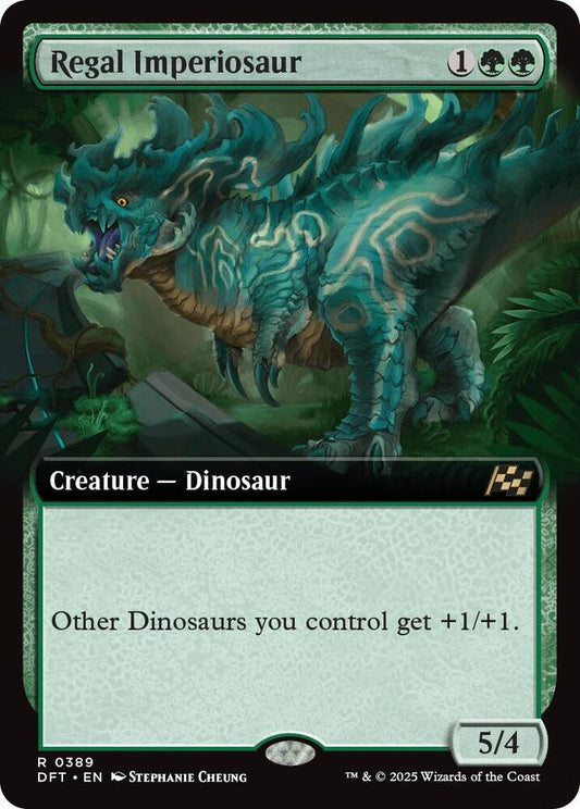 Regal Imperiosaur (Extended Art) - Aetherdrift (DFT)