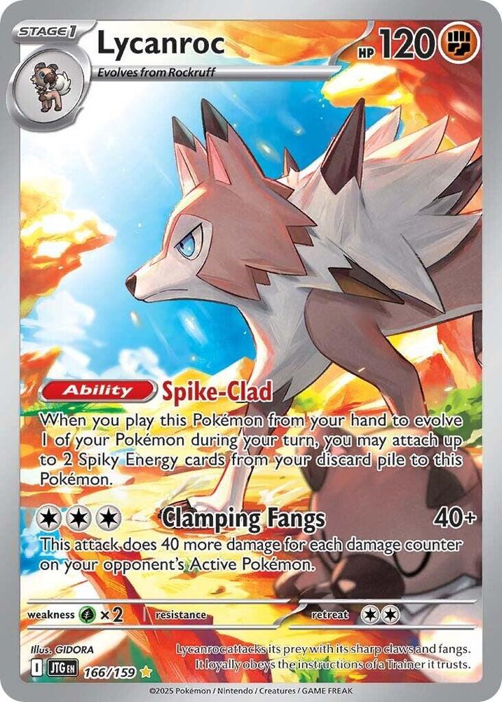Lycanroc - 166/159 - SV09: Journey Together SV09: Journey Together