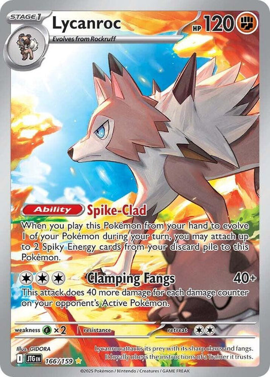 Lycanroc - 166/159 - SV09: Journey Together SV09: Journey Together