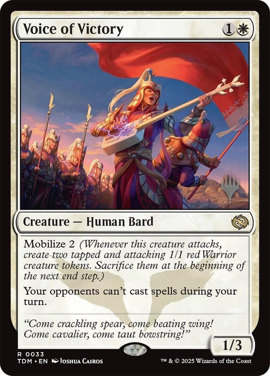 Voice of Victory - Promo Pack: Tarkir: Dragonstorm (PPTDM)