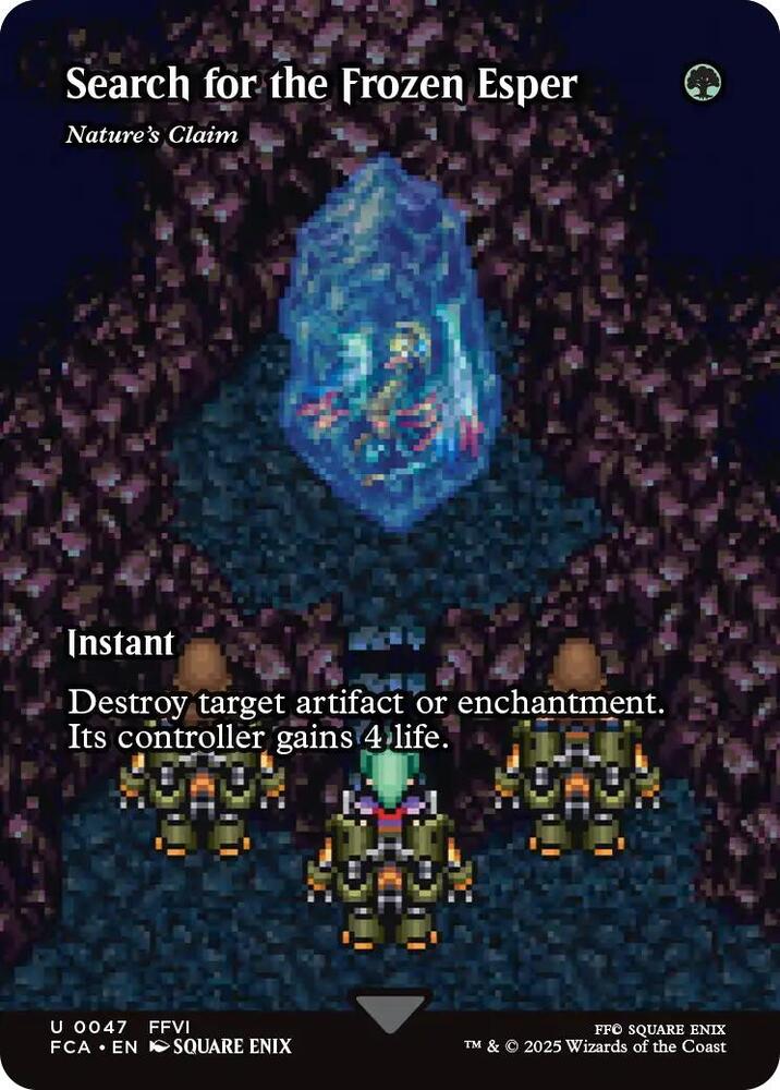 Search for the Frozen Esper - Nature's Claim (Showcase) - FINAL FANTASY: Through the Ages (FCA) *FOIL*