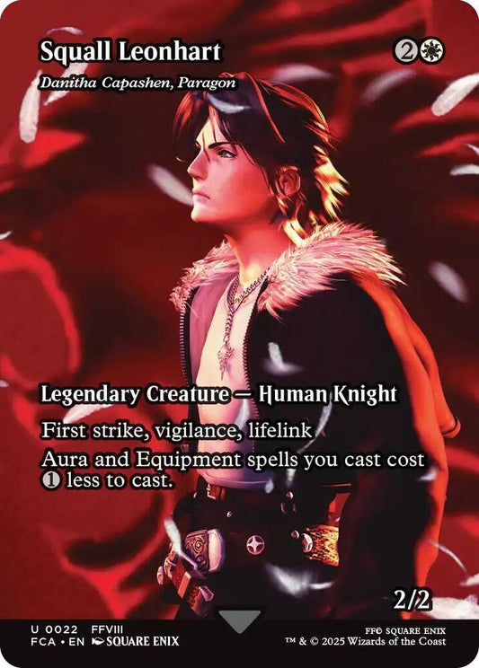 Squall Leonhart - Danitha Capashen, Paragon (Showcase) - FINAL FANTASY: Through the Ages (FCA) *FOIL*
