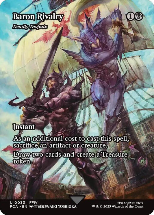 Baron Rivalry - Deadly Dispute (Showcase) - FINAL FANTASY: Through the Ages (FCA) *FOIL*