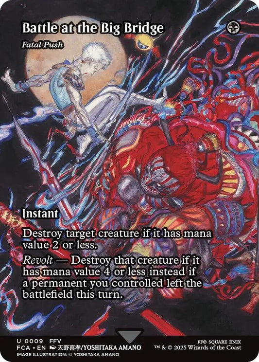 Battle at the Big Bridge - Fatal Push (Showcase) - FINAL FANTASY: Through the Ages (FCA) *FOIL*