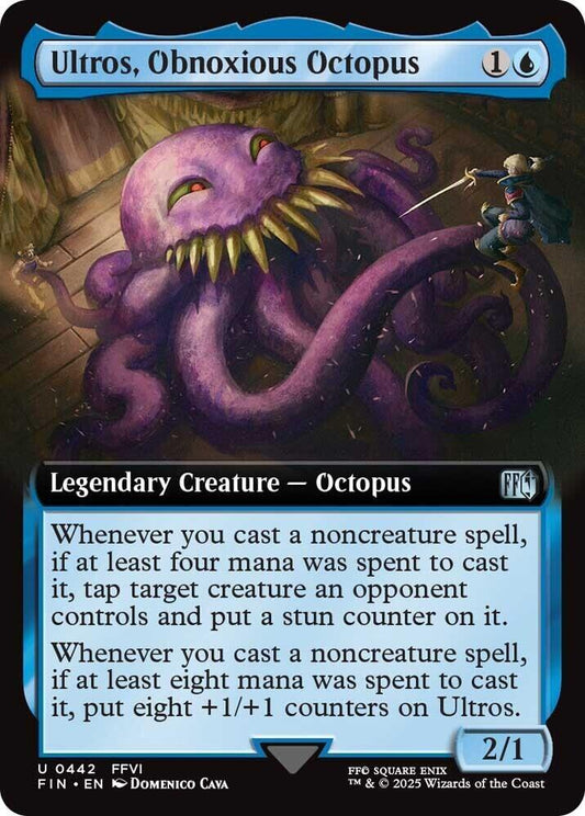 Ultros, Obnoxious Octopus (Extended Art) - FINAL FANTASY (FIN) FOIL