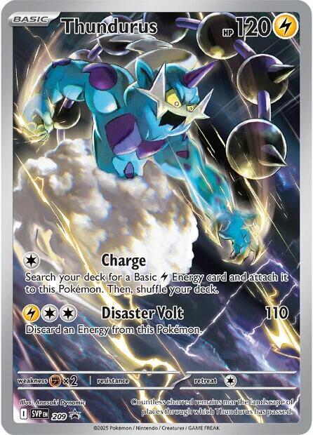 Thundurus - 209 - SV: Scarlet & Violet Promo Cards (SVP) SV: Scarlet & Violet Promo Cards
