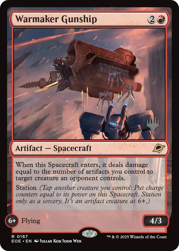 Warmaker Gunship - Promo Pack: Edge of Eternities (PPEOE)