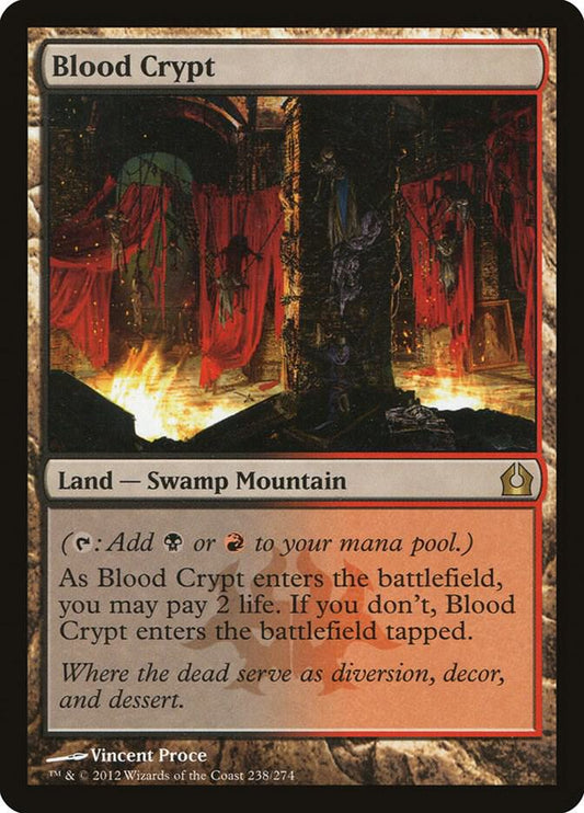 Blood Crypt - Return to Ravnica (RTR) Return to Ravn