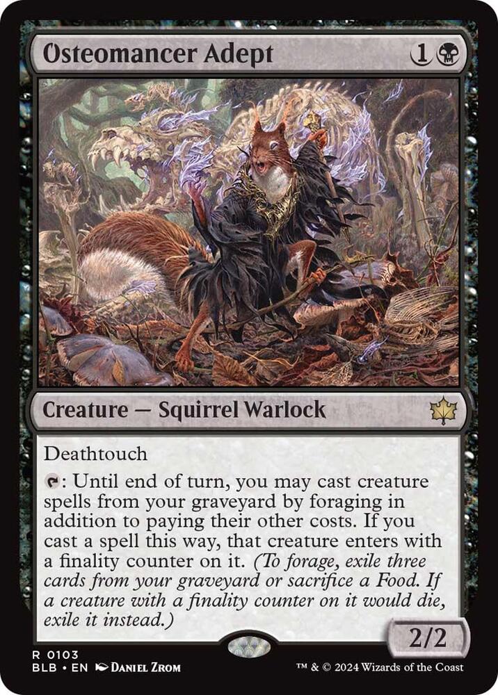 Osteomancer Adept - Bloomburrow (BLB)