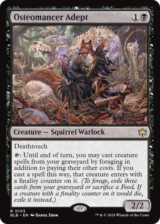 Osteomancer Adept - Bloomburrow (BLB)