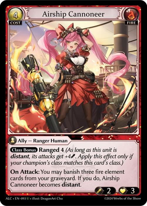 Airship Cannoneer - Alchemical Revolution (ALC) *FOIL*