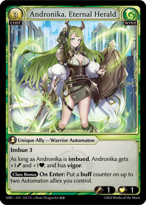 Andronika, Eternal Herald - Mercurial Heart (MRC)