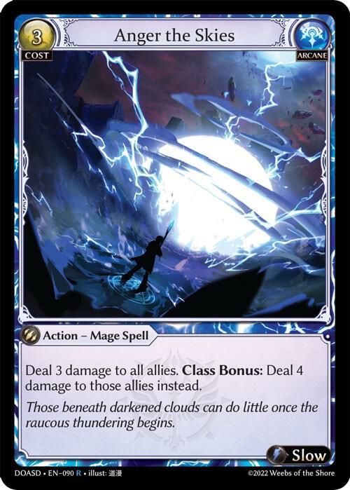 Anger the Skies - Dawn of Ashes Starter Decks (DOASD)