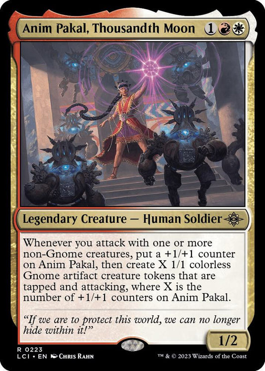 Anim Pakal, Thousandth Moon - The Lost Caverns of Ixalan (LCI) *FOIL*