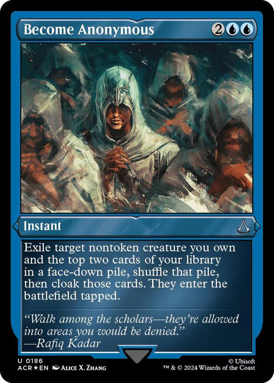 Become Anonymous (Foil Etched) - Universes Beyond: Assassin's Creed (ACR)