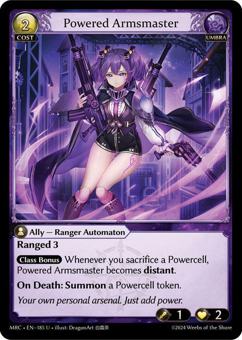 Powered Armsmaster - Mercurial Heart (MRC)