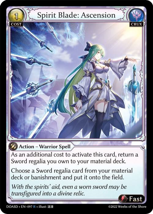 Spirit Blade: Ascension - Dawn of Ashes Starter Decks (DOASD)