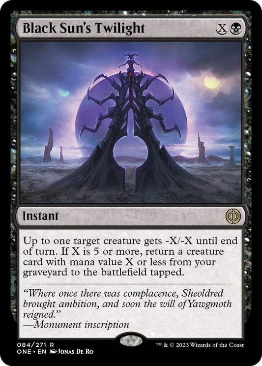 Black Sun's Twilight - Phyrexia: All Will Be One (ONE) *FOIL*
