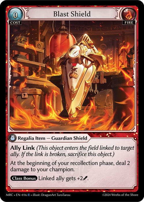 Blast Shield - Mercurial Heart (MRC)