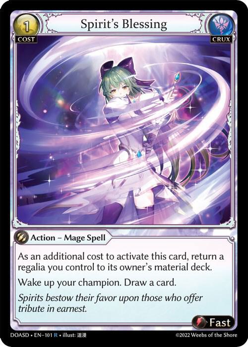 Spirit's Blessing - Dawn of Ashes Starter Decks (DOASD)