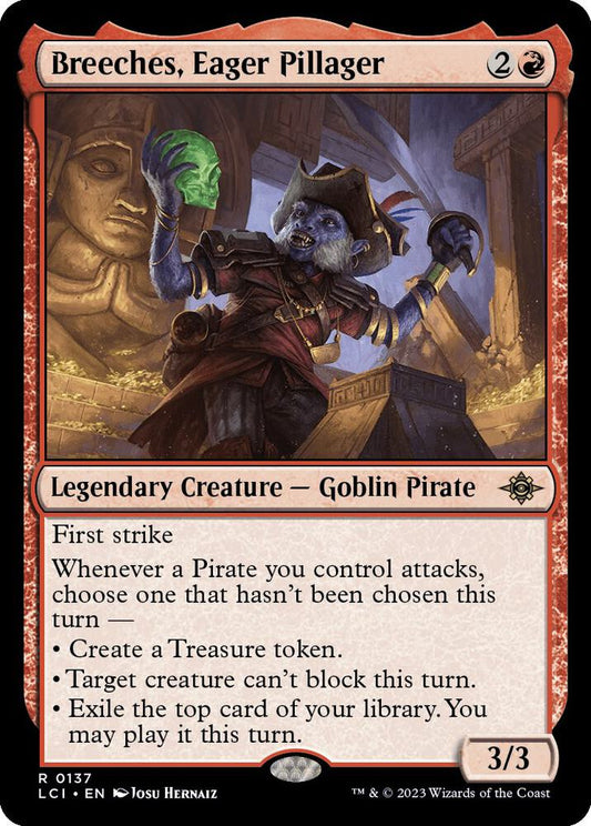 Breeches, Eager Pillager - The Lost Caverns of Ixalan (LCI) - FOIL