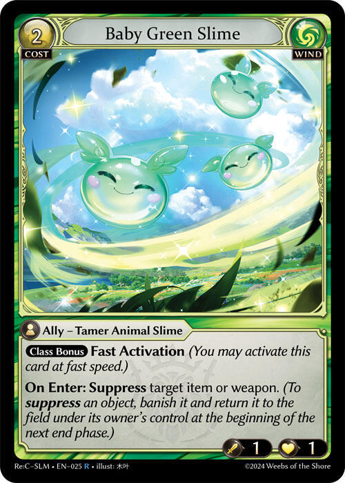 Baby Green Slime - Silvie Re:Collection, Slime Sovereign (SLM)